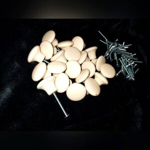 Vintage porcelain knobs